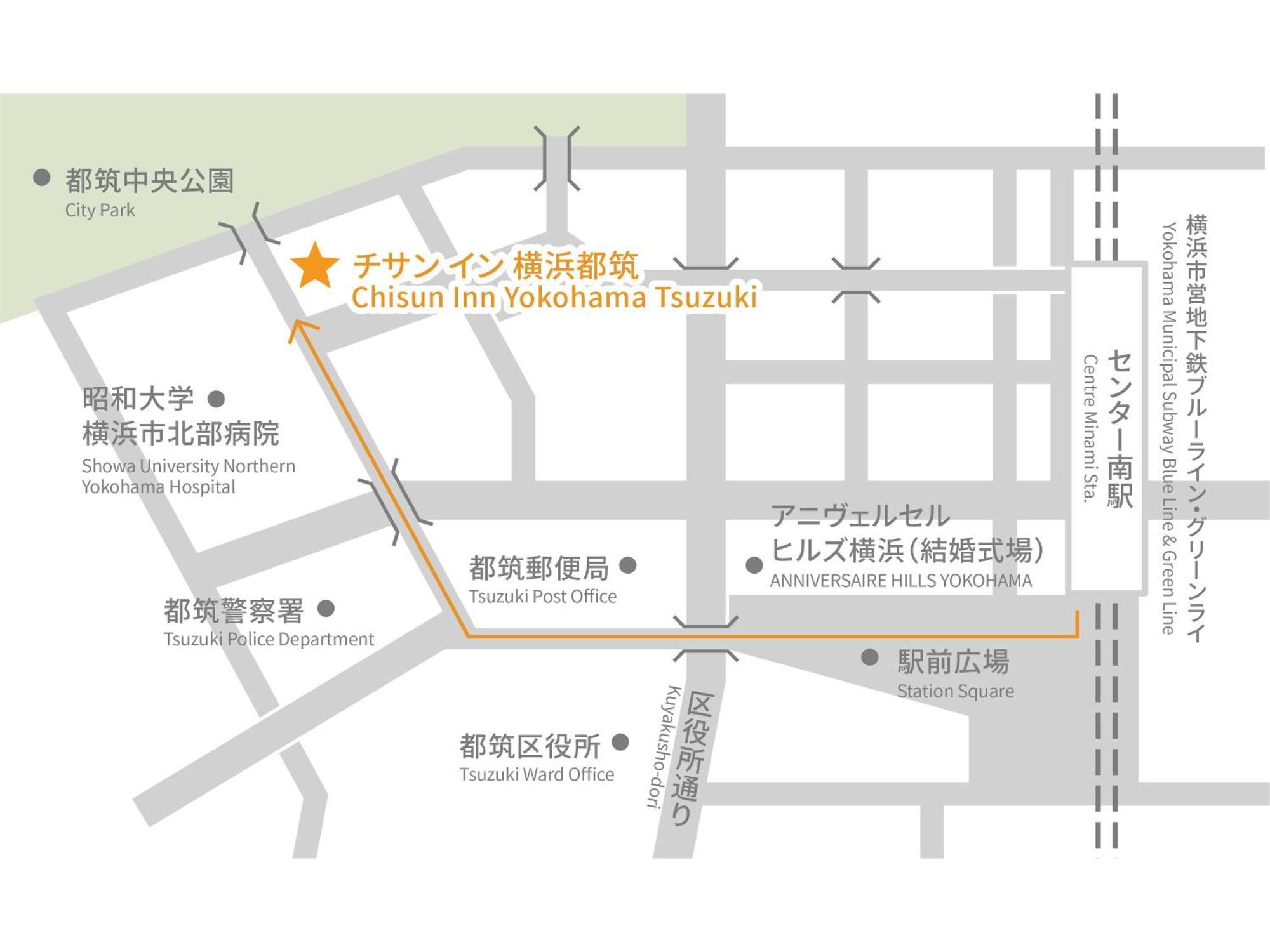 Chisun Inn Yokohama Tsuzuki Exteriér fotografie